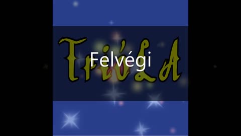 Trióla ¦ Felvégi (dalszöveges audió)