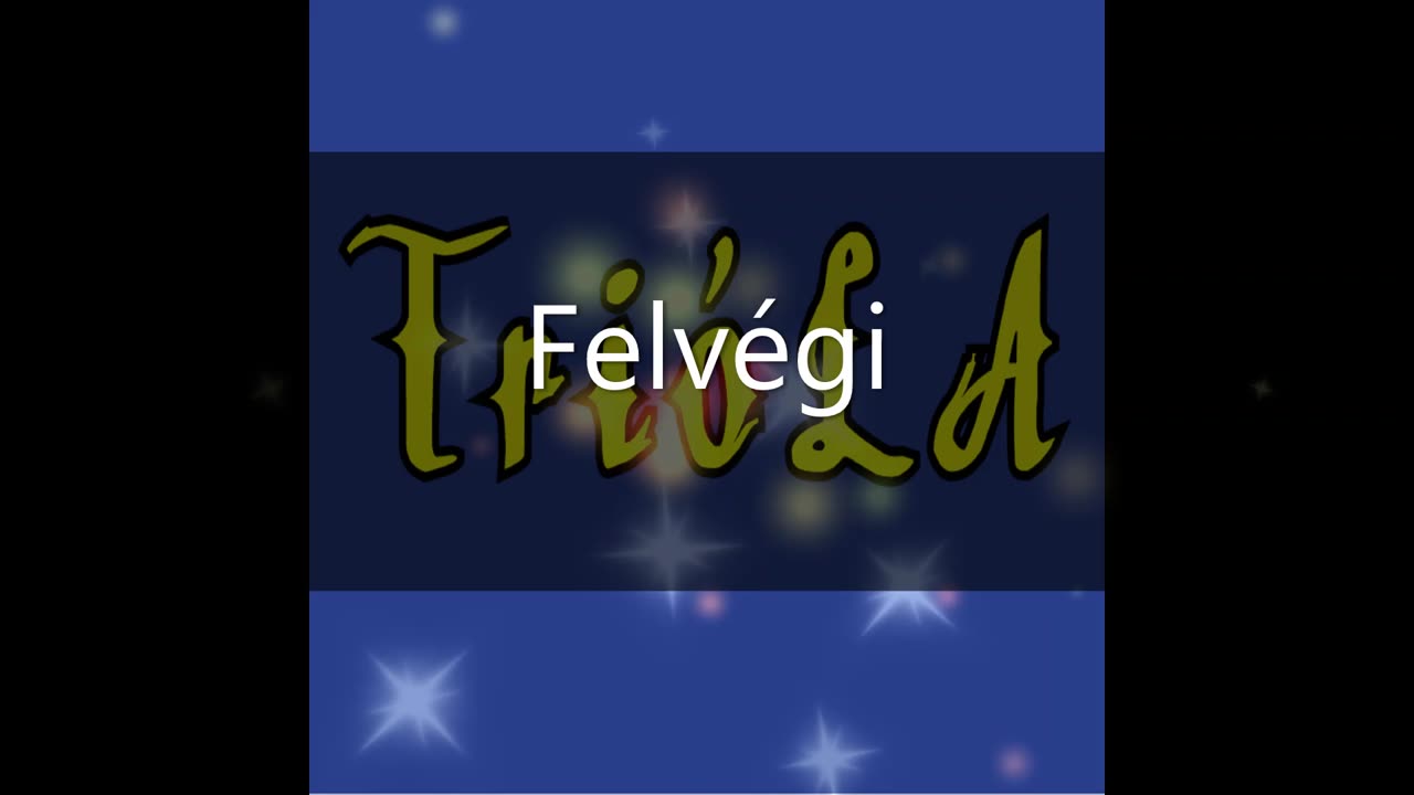 Trióla ¦ Felvégi (dalszöveges audió)