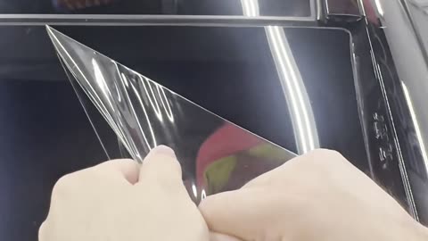 Windshield Film Removal