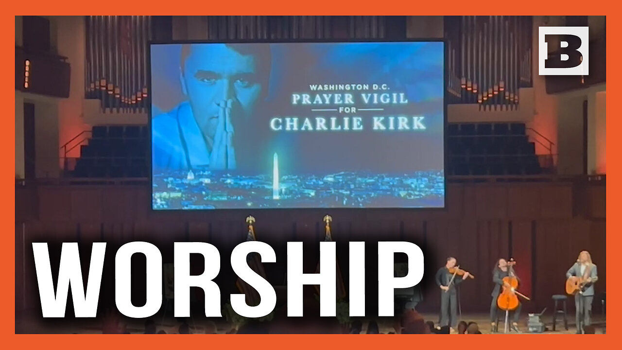 Prayers and Song for Charlie Kirk at D.C. Vigil