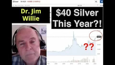 Jim Willie: 'I'm Expecting Silver To Break $40 Before The End Of The Year'