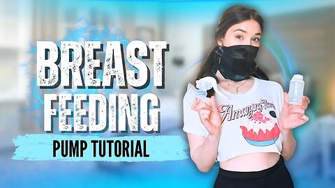 [4K] Breastfeeding Milk Breast Pump Tutorial with Eliz ｜ Nice Tips