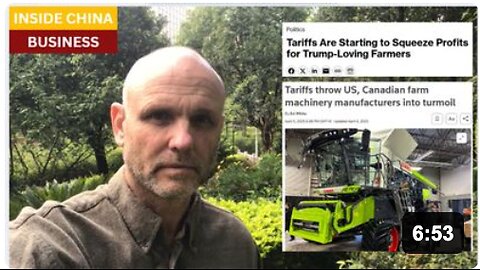 Tariffs wiping out American farmers on all sides, and farm equipment manufacturers are laying off
