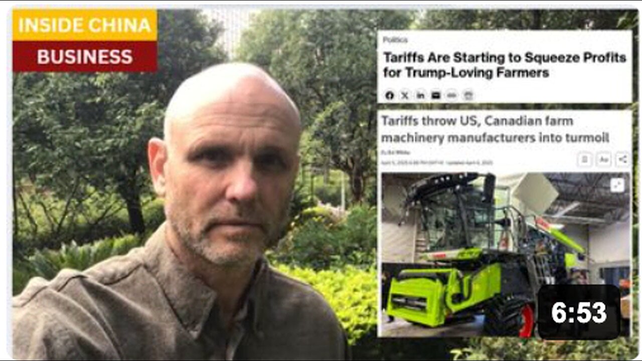 Tariffs wiping out American farmers on all sides, and farm equipment manufacturers are laying off