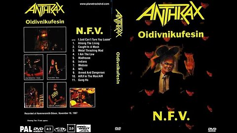 Anthrax Live Oidivnikufesin Hammersmith