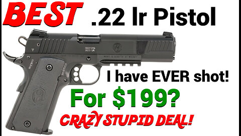 BEST .22 lr Pistol? For $199, Hammerli Forge H1
