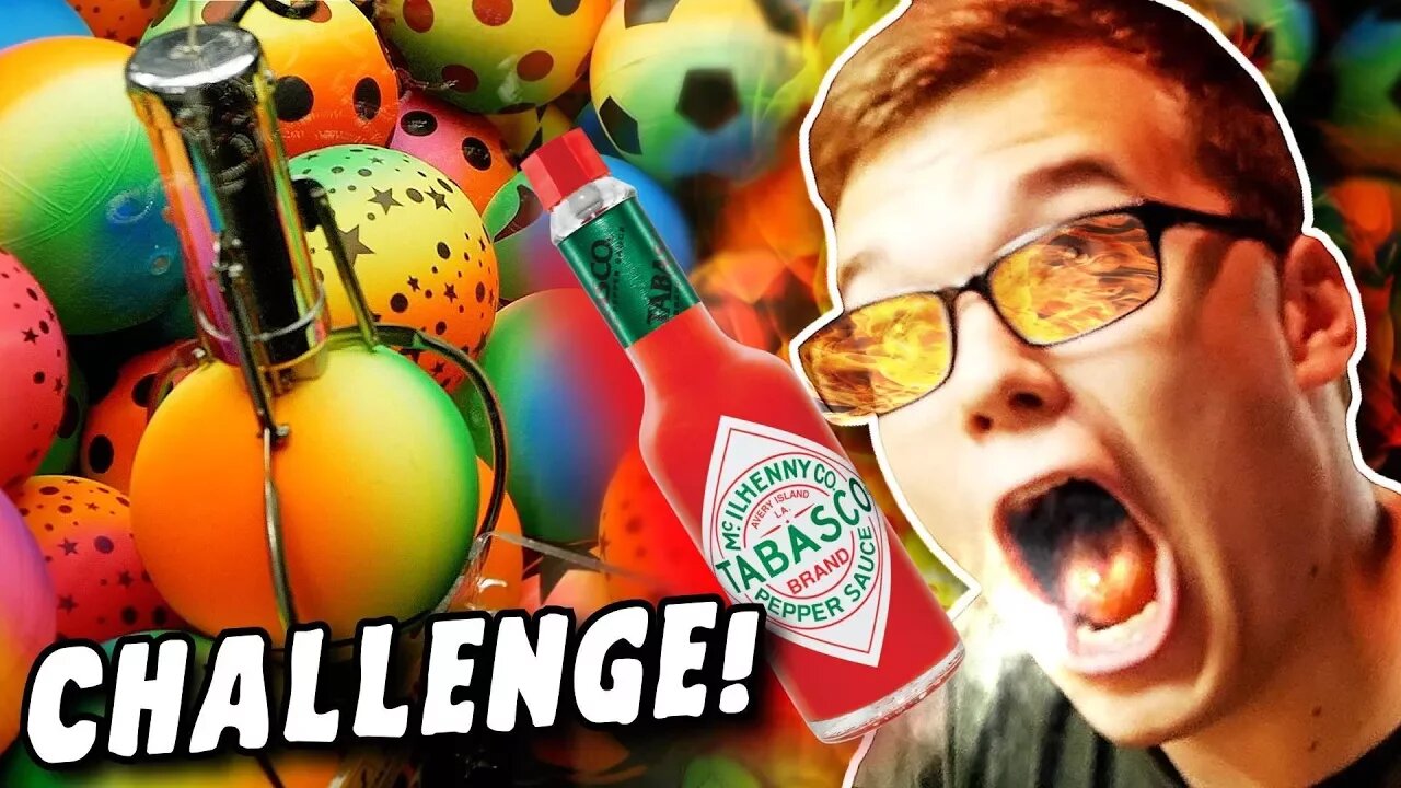 THE HOT SAUCE CLAW MACHINE CHALLENGE!