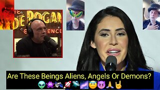 Anna Paulina Luna Speaks Of Interdimensional Beings. 👽👾🛰🚀🛸🌌😇😈🙏🤘