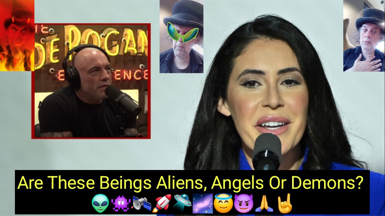 Anna Paulina Luna Speaks Of Interdimensional Beings. 👽👾🛰🚀🛸🌌😇😈🙏🤘