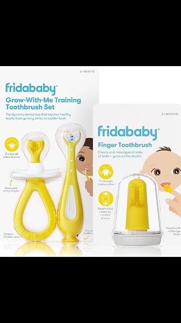 FridaBaby SmileFrida Finger Toothbrush Set