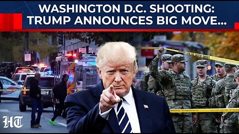 Shooting Near White House: Trump Doubles Down On National Guards Deployment After 2 Shot In D.C
