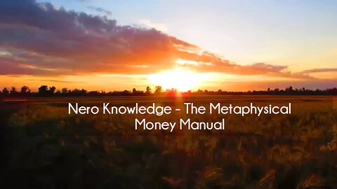 (courseslibrary.com)Nero Knowledge - The Metaphysical Money Manual Course download