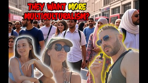 Liberal women want MORE multiculturalism!!?? (BEACH INTERVIEWS)