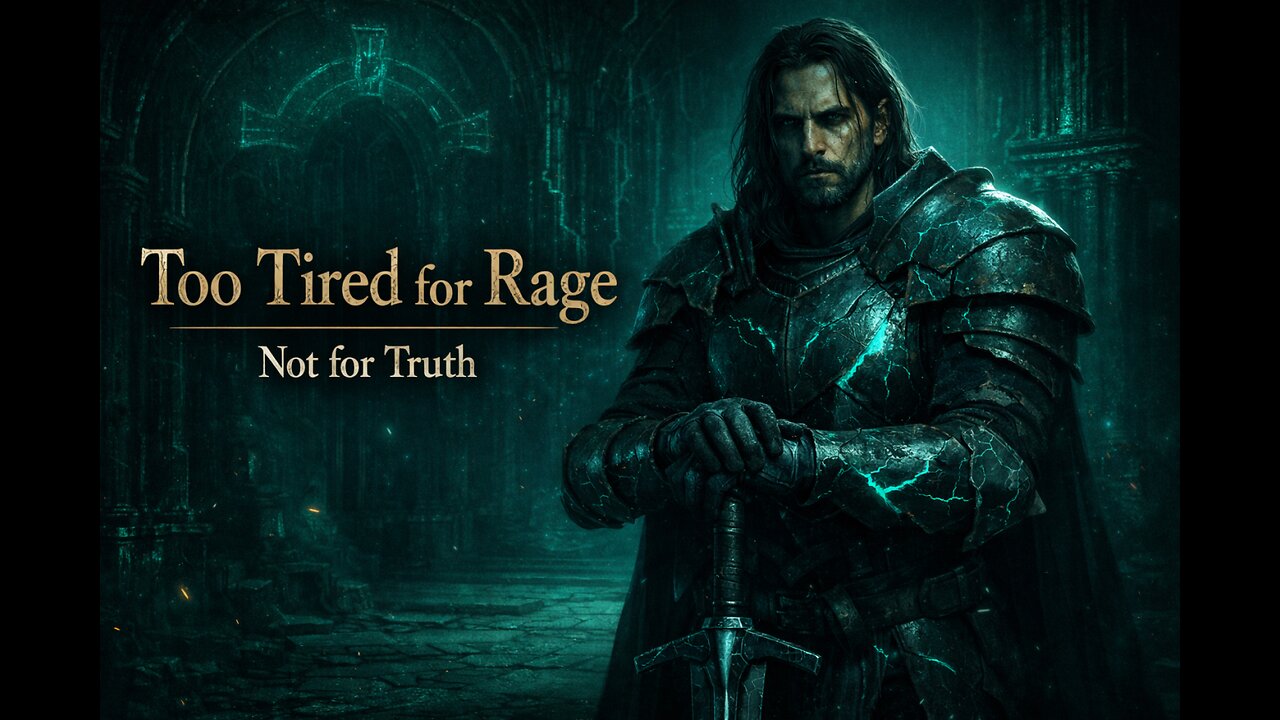 Too Tired for Rage — Not for Truth.