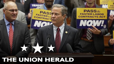 House Members Hold a Press Conference on the Faster Labor Contracts Bill