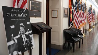 Trump updates the Press, Charlie Kirk shot and killed at Utah event; manhunt for shooter ongoing
