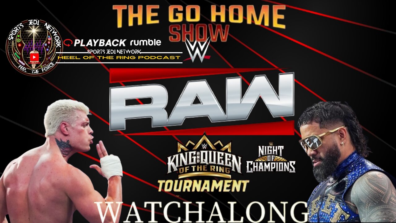 🔴 WWE RAW Live Stream WRESTLING King & Queen of the Ring semifinals Watch Along