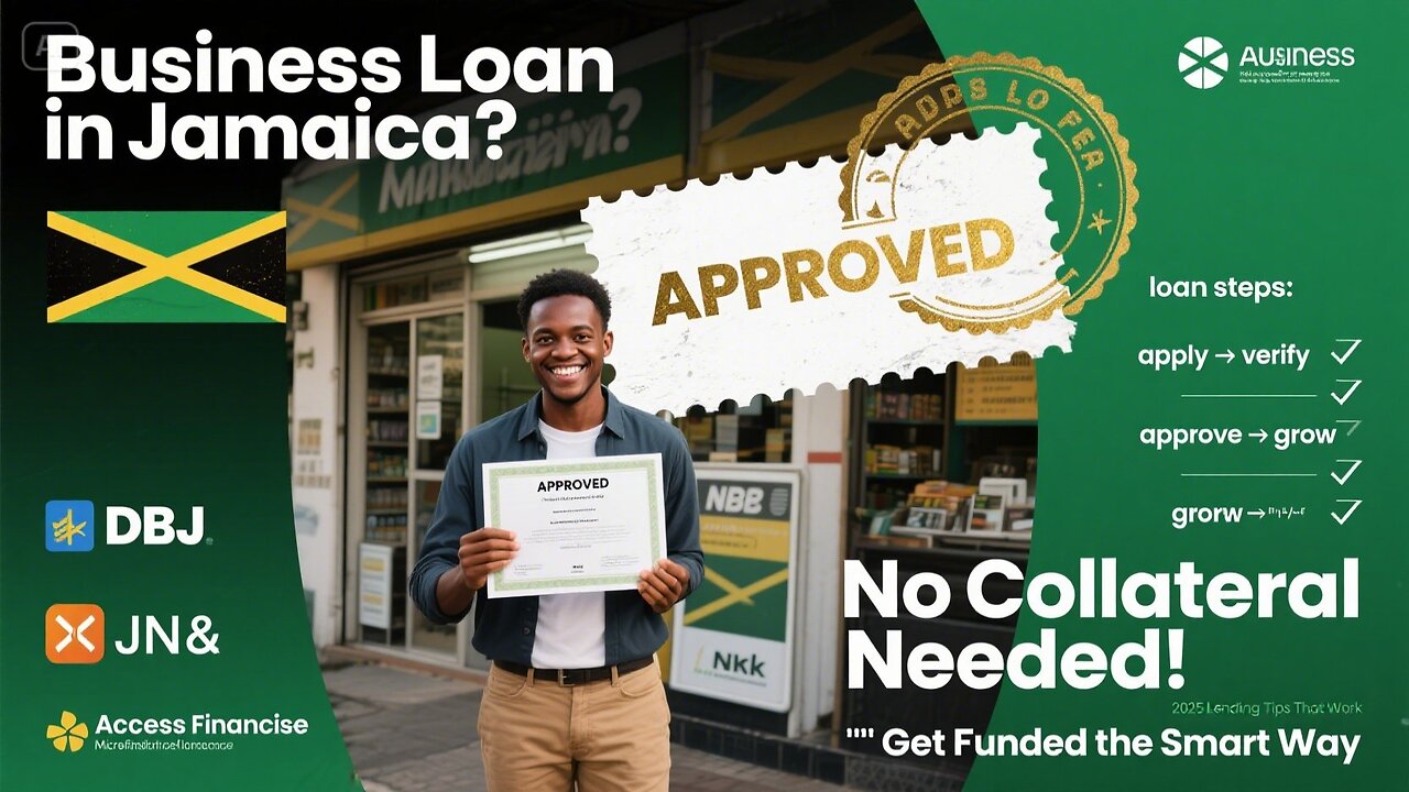 How to Get a Business Loan in Jamaica (Even Without Collateral)