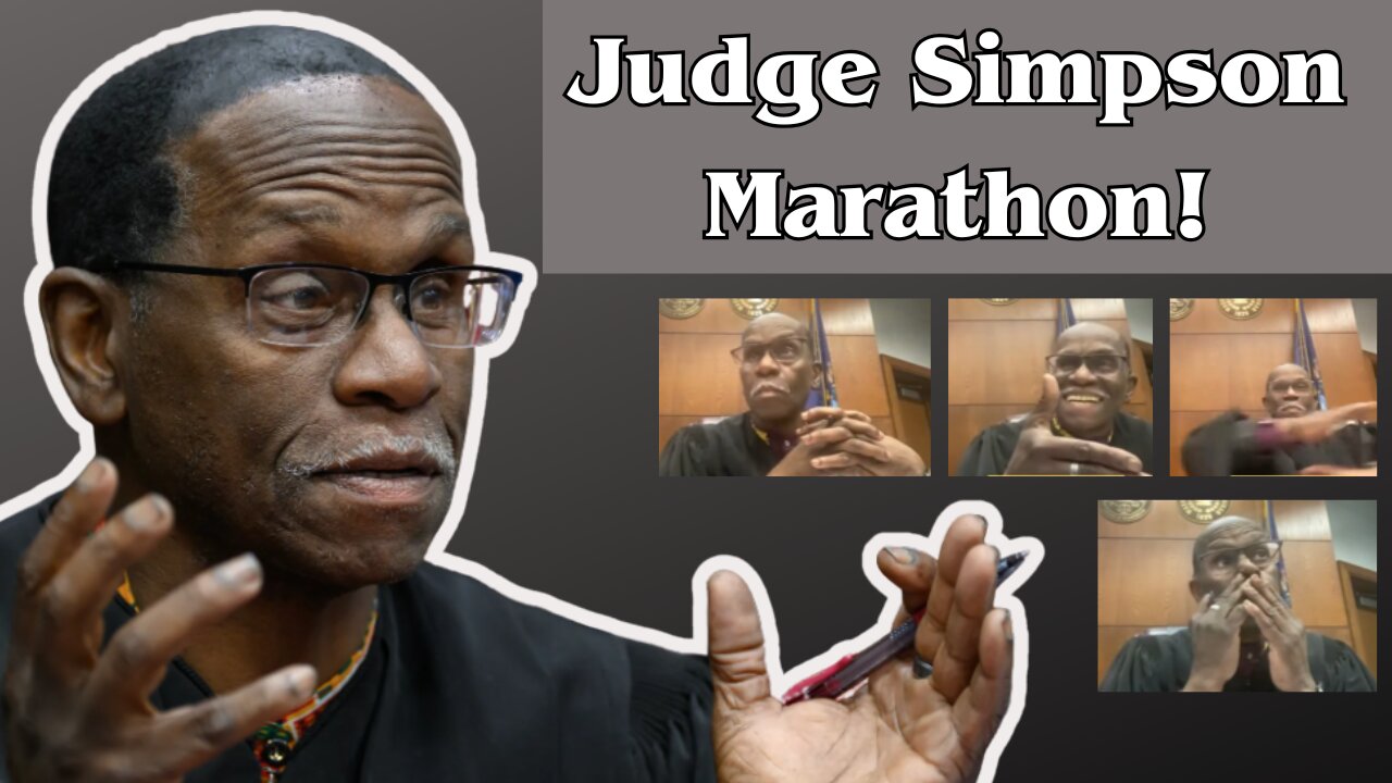 Judge Simpson Marathon - 8+ hours of Judge Simpson being awesome!