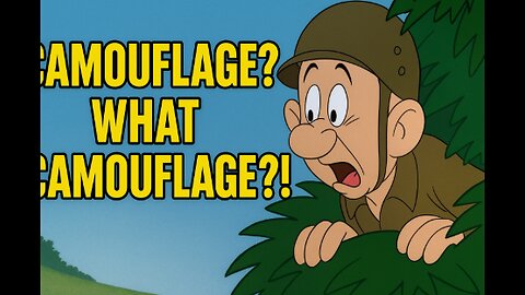 Private Snafu: Camouflage (1944) | Public Domain WWII Cartoon