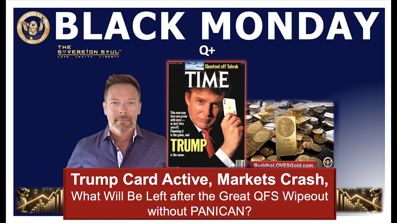 BLACK MONDAY Is the Stock Market Crash a Wipeout of Deep State Laundering Activities by Pres Trump?