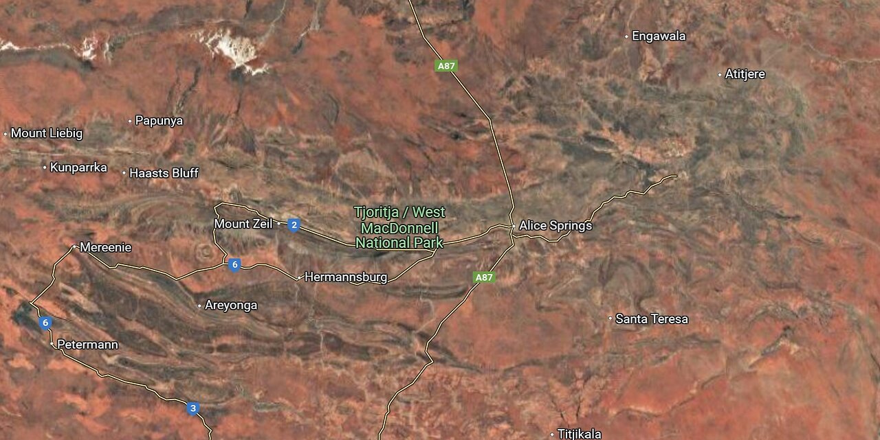 Pine Gap built on GIANT dragon