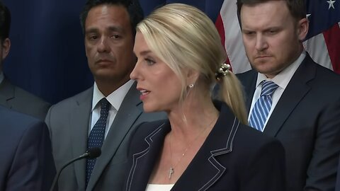 Pam Bondi speaks after Mexican drug lord Ismael ‘El Mayo’ Zambada pleads guilty in US