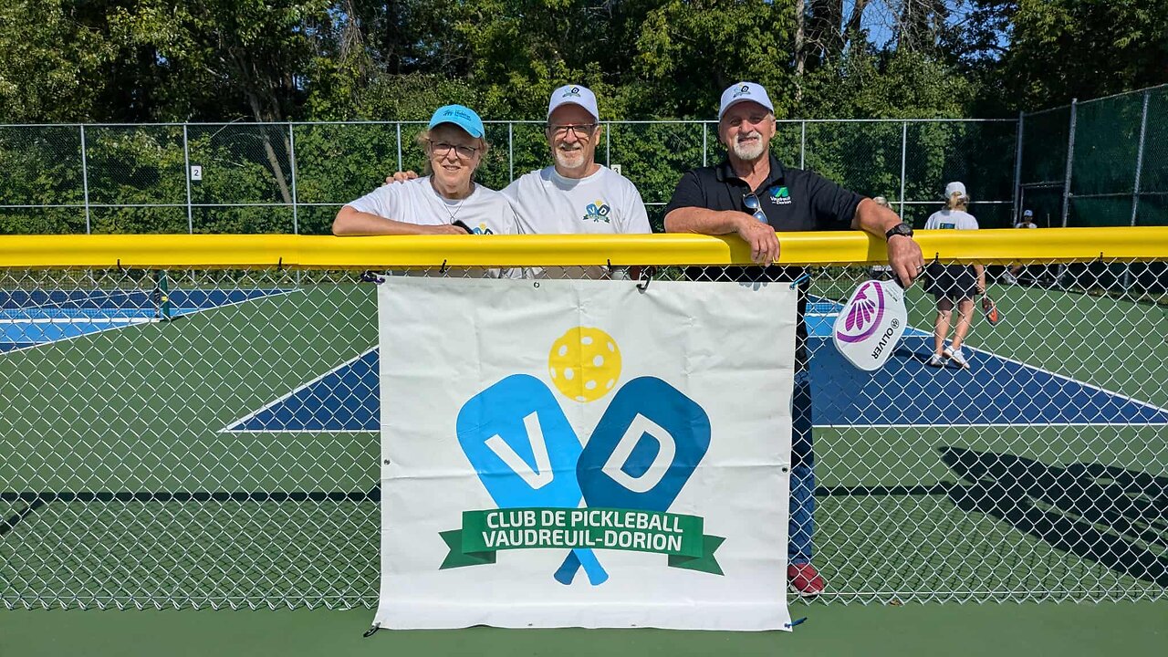 Terrains pickleball V-Dorion