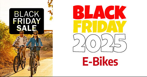 Black Friday Deals 2025: E-Bikes