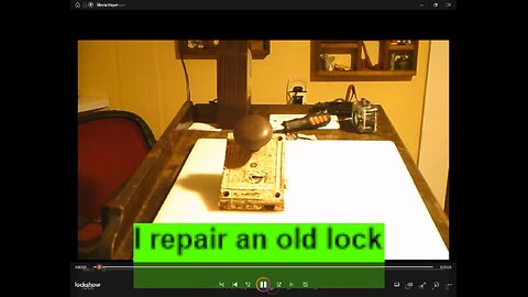 I repair an old lock