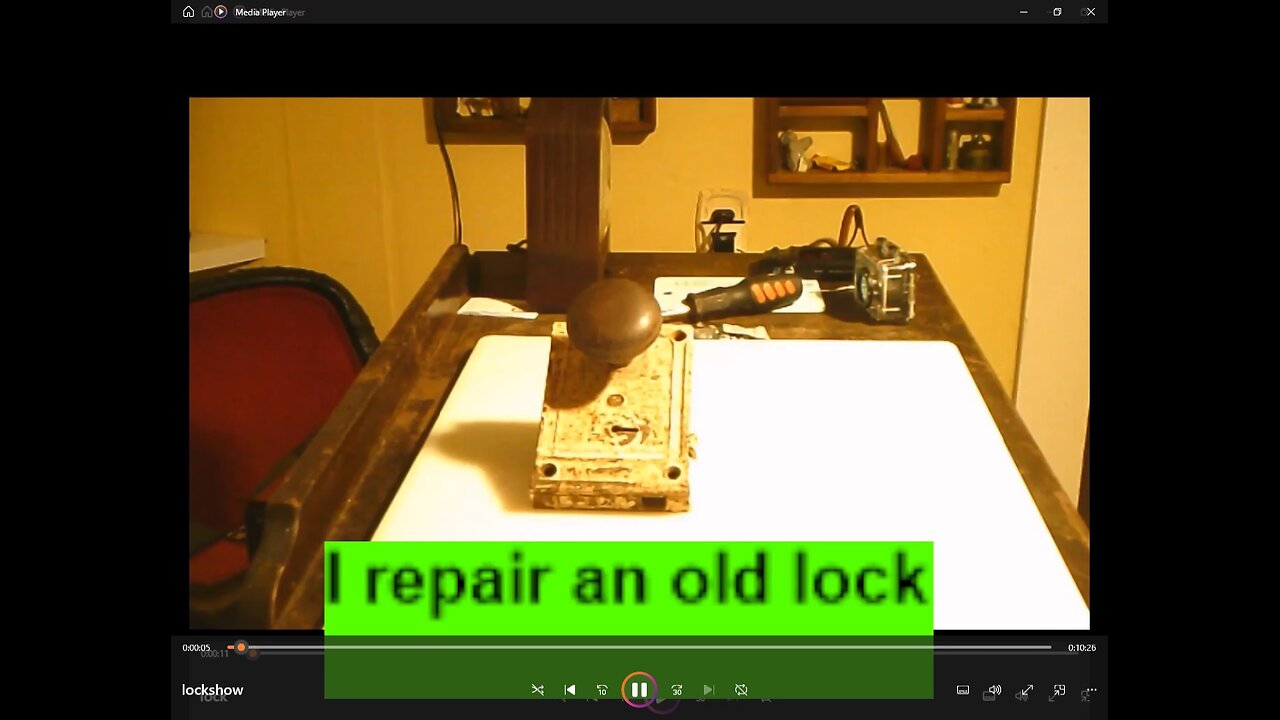 I repair an old lock