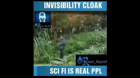 This is a invisibility cloak, which can make a person wearing disappear.