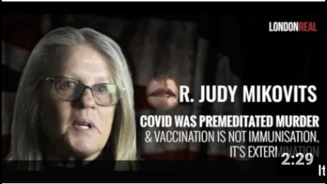 "COVID as Premeditated Murder and Vaccination as Extermination Theory"