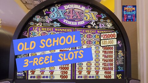 Old School 3-Reel Slots💵🎰🍒