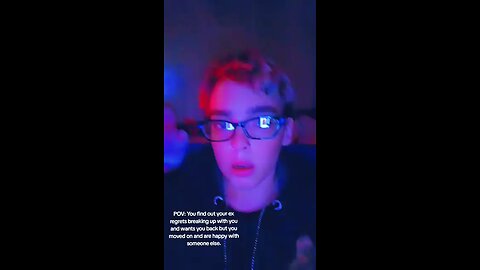 POV: You find out your ex regrets breaking up with you and wants you back but you moved on and are..
