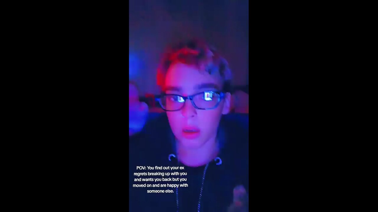 POV: You find out your ex regrets breaking up with you and wants you back but you moved on and are..
