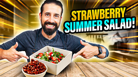 Sweet, Spicy & Fresh: The ULTIMATE Strawberry Salad!