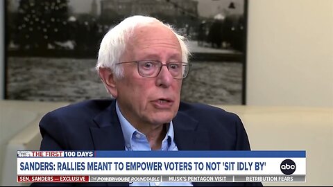 Bernie Sanders: Dems Did Nothing For Working Americans