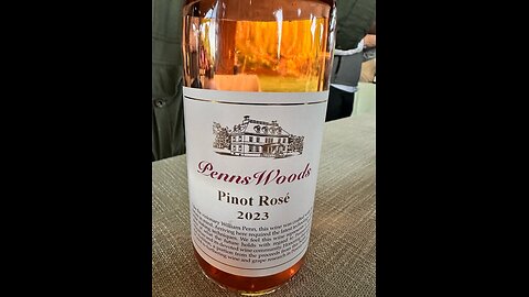 2023 Pinot Rose Penns Woods Wine Tasting