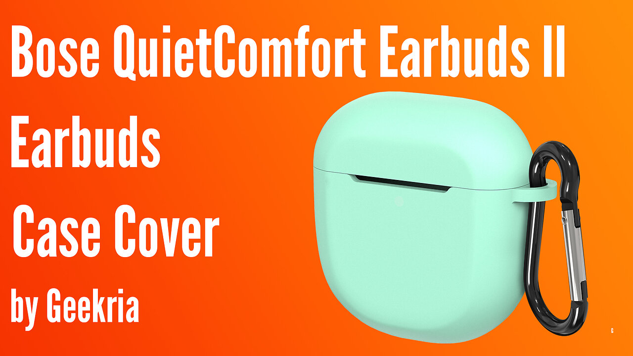 Bose QuietComfort Earbuds II Earbuds Case Cover | Geekria