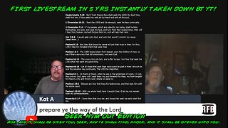 FIRST LIVESTREAM IN 5 YRS INSTANTLY TAKEN DOWN BY YT! - Richie From Boston