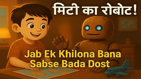 Mitti Ka Robot 🤖 | Magical Toy Story for Kids | दिल छू लेने वाली कहानी!