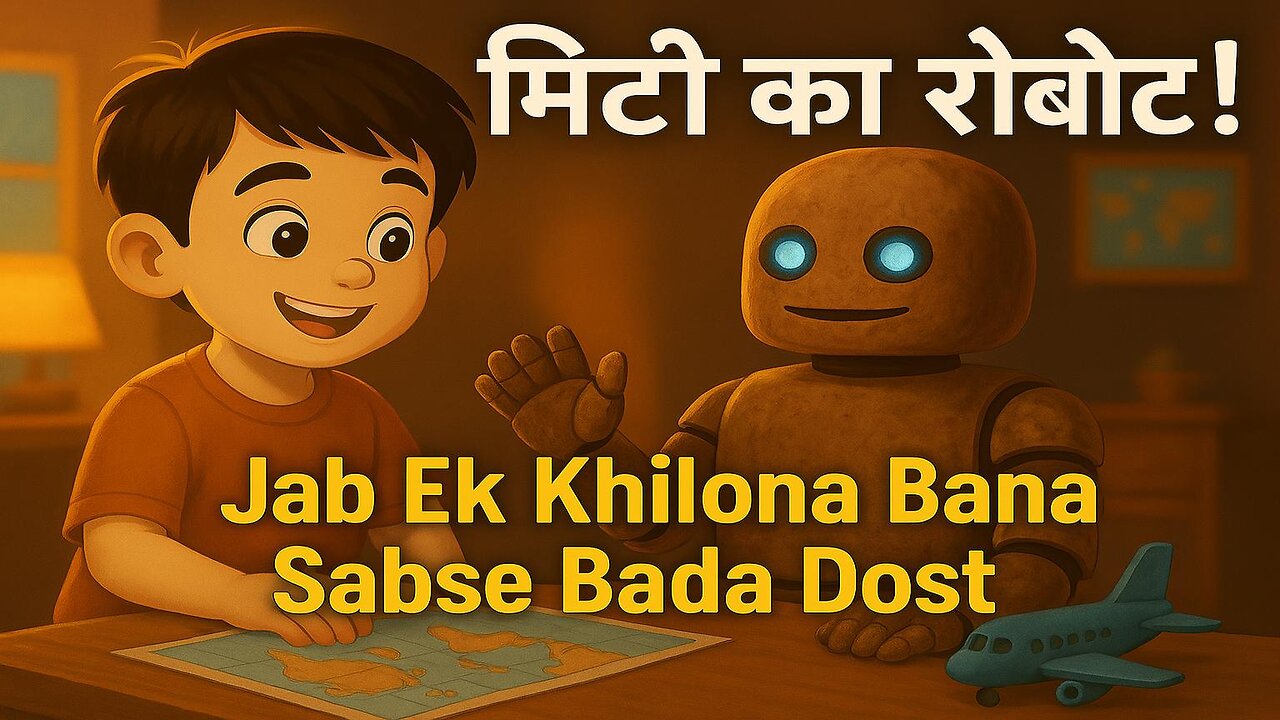 Mitti Ka Robot 🤖 | Magical Toy Story for Kids | दिल छू लेने वाली कहानी!