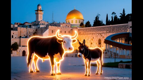 Yaakov has a Ox and Donkey, Moshiach ben Yosef and Moshiach ben David