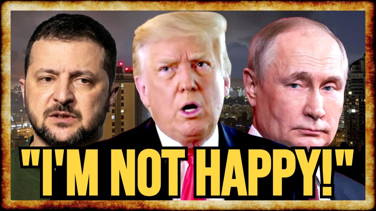Trump "NOT HAPPY" as Russia STRIKES Kyiv After Putin Phone Call