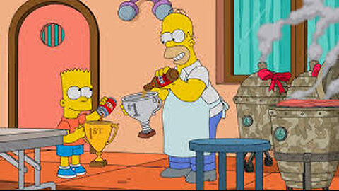 THE BIGGEST CHEATERS IN THE OLYMPICS _ THE SIMPSONS