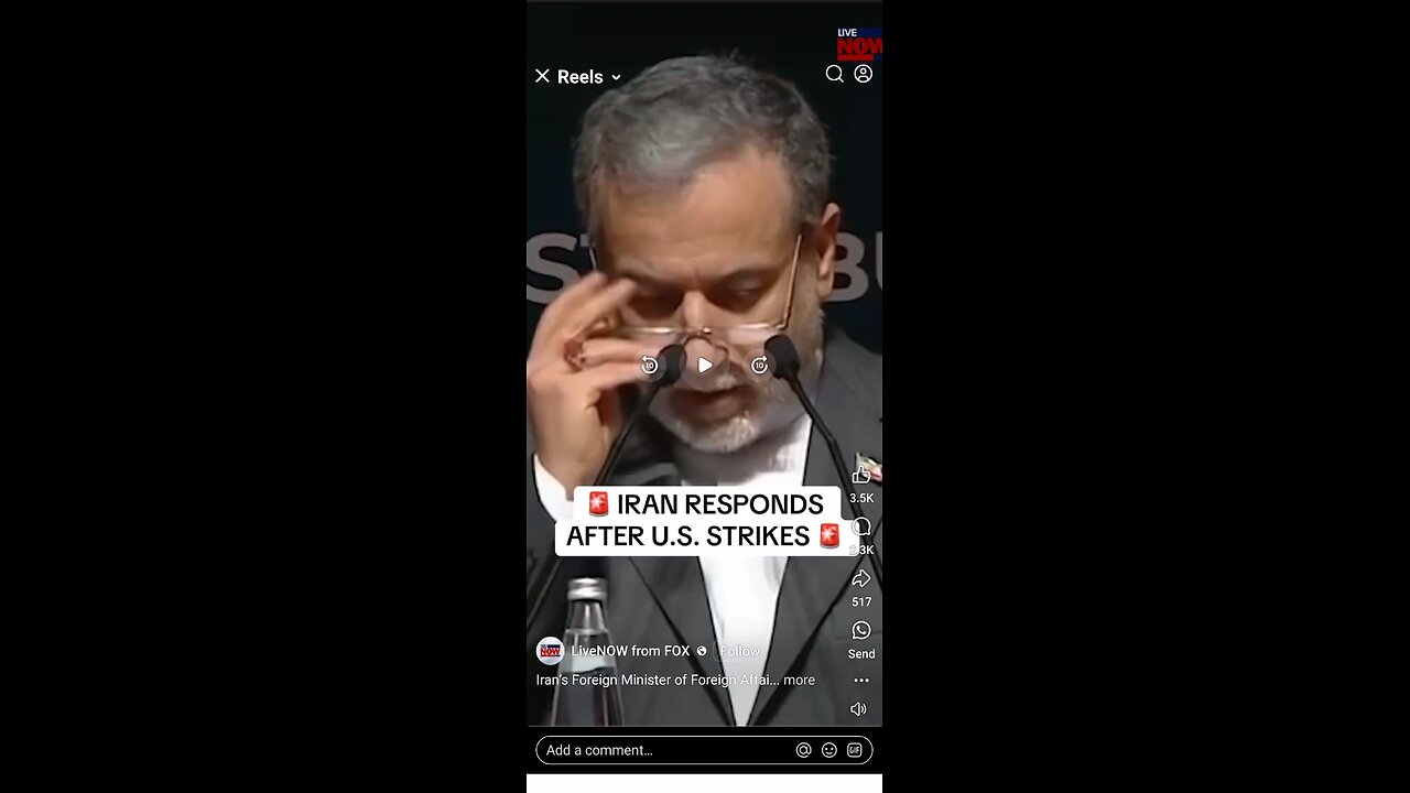 IRAN responds to US Airstrikes 🚨🚨