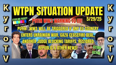 Situation Update – May 29, 2025 (edited version) (Swedish subtitles)