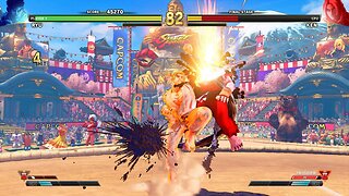 STREET FIGHTER V CHAMPIONSHP EDITION PS4 URIEN COMBOS SAMPLES #2