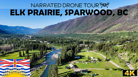 🌲 Elk Prairie, Sparwood British Columbia 🌄 | 4K Drone